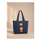 NARRATİVA Sevimli Tasarım Denim Tote Çanta
