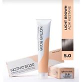 Native Base 5.0 Açık Kestane 100 ml Saç Boyası