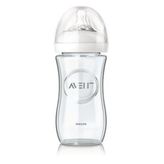 Natural Güvenli Cam Biberon 240ml 0+ay