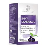 NaturalNest Immy Sambucus 20 Kapsül