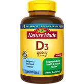 Nature Made Vitamin D3 1000 Iu 300 Softgel