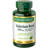 Nature's Bounty Valerian Root 450 mg 100 Kapsül