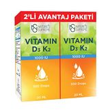Nature's Supreme Vitamin D3 K2 2x20 ml Damla