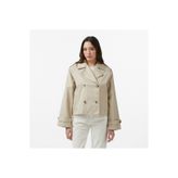 Nautica Kadın Bej Regular Fit Trençkot