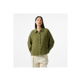 Nautica Kadın Yeşil Oversize Fit Gömlek