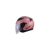 NCR 708 YARIM YAZLIK KASK ROSE GOLD GÜNEŞ VİZÖRLÜ (GÜL KURUSU)