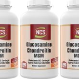 Ncs Glucosamine Chondroitin Msm 3 Kutu 900 Tablet Zerdeçal Collagen Formüllü