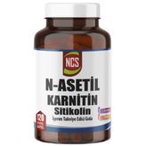 Ncs N-Asetil Karnitin L-Glutamin Taurin ve Sitikolin 120 Kapsül