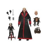 NECA Saw Ultimate Jigsaw Killer Aksiyon figürü 7 inç siyah elbiseli