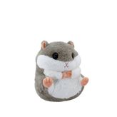 Neco Hamster Figürlü Peluş Oyuncak - Gri