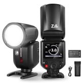 NEEWER Z2PRO-N 2.4G TTL Flaş Ünitesi, Yuvarlak Başlı, Nikon ile Uyumlu, Godox, 76Ws 1/8000s HSS, Geliştirilmiş UI, TTL/M TCM Şalter, 3000 mAh Pil, 600 Full Power Flash
