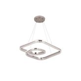 Nefes Led Avize, Krom, 50 Cm