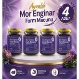 Nelia Ayvalık Mor Enginar Bitkisel Form Macunu 240 gr x 4 Adet
