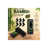 NEMS SOCKS 4 Mevsim Bambu Erkek Siyah Soket Çorap