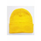 Neon Turuncu Basic Bere Unisex Turuncu Bere Sarı-Standart