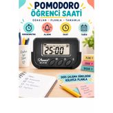 neptünstore Pomodoro Öğrenci Saati – Dijital Kronometre, Alarm, Saat ve Tarih Göstergeli Masa Saati