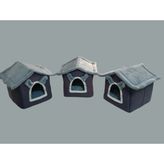 Nerotex Çatılı Kedi Evi - Füme