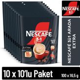 Nescafe 3ü1 Arada Extra 10(10X16.5gr) - 16,5 gr