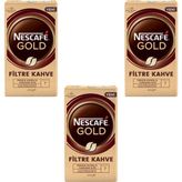 Nescafe Gold Filtre Kahve 250 gr 3'lü - 750 gr