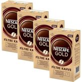 Nescafe Gold Filtre Kahve 500 gr x 4'lü Paket - Cafe Crema