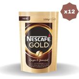 Nescafe Gold Poşet 100 gr - (12 Adet)