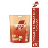 Nescafe Nescafé 3ü1 Arada Gold Yumuşak 10'lu Çoklu Paket