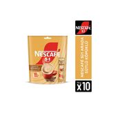 Nescafe Nescafé 3Ü1 Arada Sütlü Köpüklü Çözünebilir Kahve 17,4G 10'Lu Paket