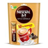 Nescafe Sütlü Köpüklü 3 Ü 1 Arada 17,4 Gr X 10 Lu Ekonomik Paket