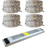 Nesil Şerit LED 20 Metre + 12V 25 Amper 300 Watt LED Trafo (Amber)