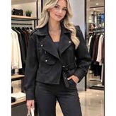 Nesko Butik Kaşe Ceket - 40 - 0 - Siyah