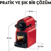 Nespresso İnissia C40 Red Kahve