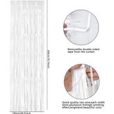 Nessiworld Soft Beyaz Renk Duvar Ve Kapı Perdesi İthal 100X200 Cm