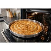 Net Çelik 304 Kalite Paslanmaz Çelik Fırın Tepsisi 50 cm - Inox