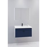 Netdeko Alice 80 Cm Banyo Dolabı Bgn Aynalı - Boy Dolap Hariç Beyaz