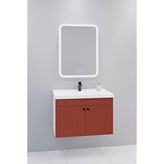 Netdeko Avien 80 Cm Banyo Dolabı Cmr Aynalı - Boy Dolap Hariç Beyaz