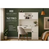 Netro Kitaplıklı Çalışma Masası- %100 Mdf