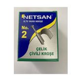 Netsan No 2 100 Adet Çivili Kroşe