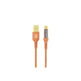 Nettech NT-DC34 Plastik 100 cm Turuncu Type-C Şarj ve Data Kablosu