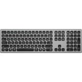 Nettech NT-KM01 Çoklu Cihaz Kablosuz Bluetooth Klavye - Gri