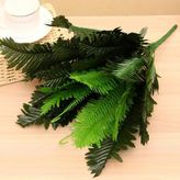 Netten Evime Yapay Çiçek Cycas Aşk Merdiveni Eğrelti Otu Sıkas Bitkisi 18 Yaprak 40*50 cm Yapay Bitki