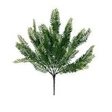 Nettenevime Yapay Çiçek Canlı Yeşil Fern Demet Garnitür Aradal Dekoratif Yapay Bitki Renksiz