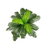 nettenevime Yapay Çiçek Cycas Aşk Merdiveni Eğrelti Otu Sıkas Bitkisi 24 Yaprak 45*60 cm Yapay Bitki