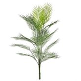 nettenevime Yapay Çiçek Dal Areka Palmiye 20 Yaprak 130 cm Salon Çiçeği Yapay Bitki
