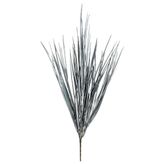 nettenevime Yapay Çiçek Gümüş Renk Grass Saz 50cm Bitki Yapay Çiçek Dekor Çiçeği Uzun Ot