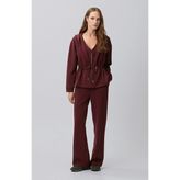 Network Burgundy Modal Blend Sweatpants - Bordo
