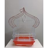 NetX Damla Kırmızı Kafes H1105A-R 40x23x52 cm Kanarya Muhabbet Kuşu için