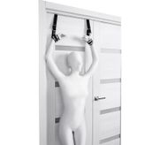 Nevamel® Anonymo Bdsm Kapı Esaret Kelepçe, Polyester, Gümüş, 23 Cm