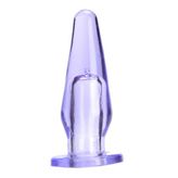 Nevamel® Backpart Yumuşak Silikon 6Cm Anal Tıkaç - Mor