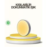 Nevamel® Hareket Algılayan Led Gece Lambası Mıknatıslı Duvar Montajlı