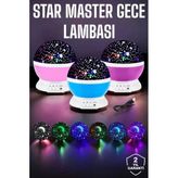 Nevamel® Mavi Ve Mor Işıklı Projeksiyon Lambası